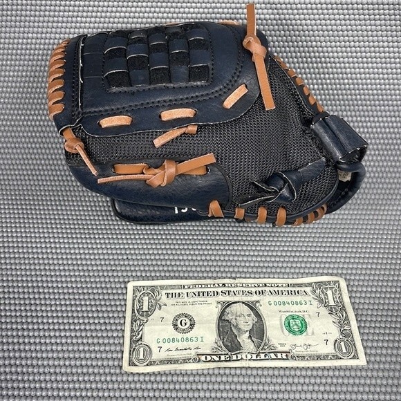 Adidas 9.5” Youth Baseball Glove Easy Close Model TS9500 Black Brown Left LHT - Picture 2 of 8